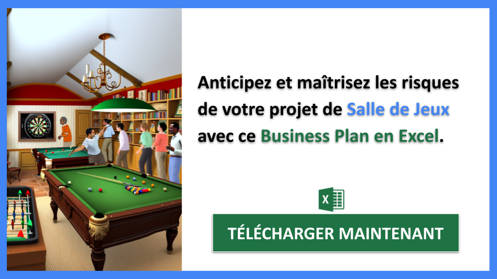 Pourquoi anticiper les risques dans un projet de Salle de Jeux ? 7 Exemple Business Plan pour Salle de Jeux - Gestion des Risques Salle de Jeux- CTA2
