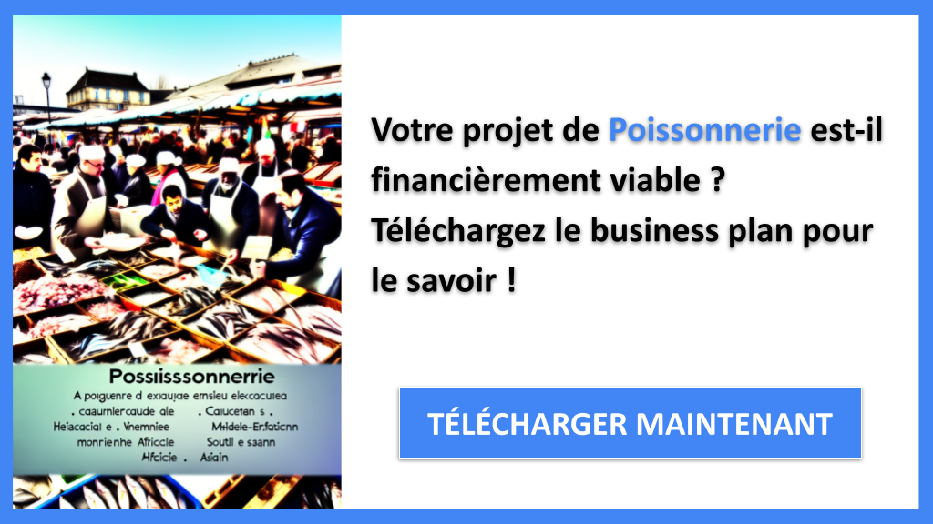 Plan financier pour poissonnerie 6 Exemple Business Plan pour Poissonnerie - Poissonnerie Plan financier Exemple- CTA1