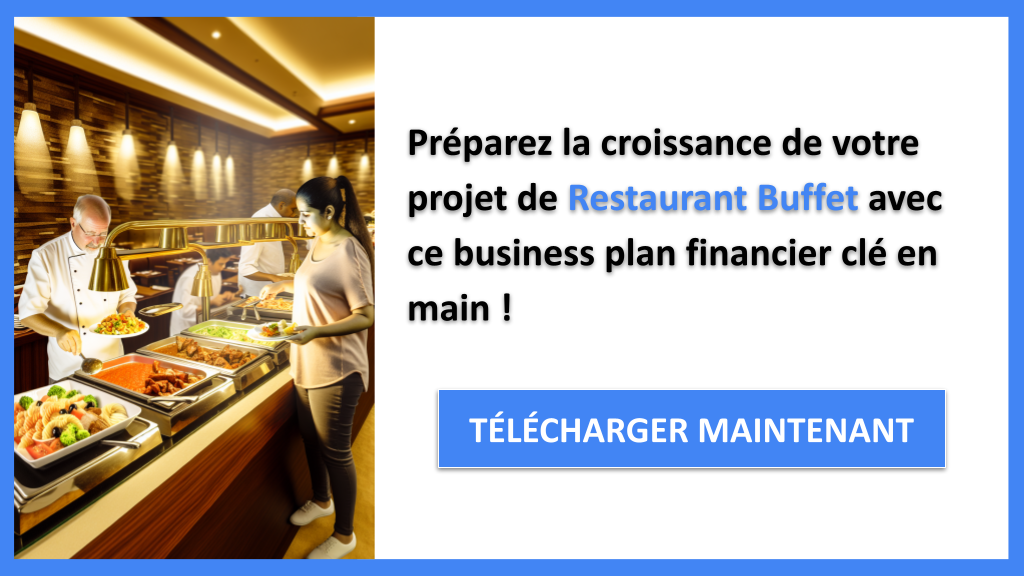 Exemple Business Plan pour Restaurant Buffet - Restaurant Buffet Plan financier Exemple- CTA3