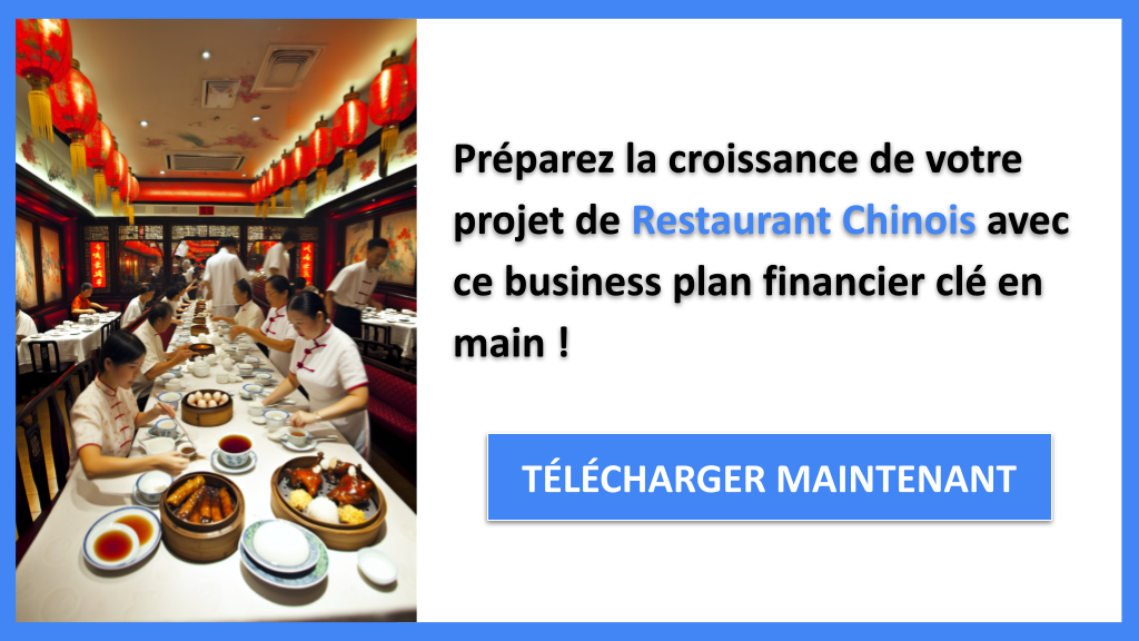 Exemple Business Plan pour Restaurant Chinois - Restaurant Chinois Plan financier Exemple- CTA3