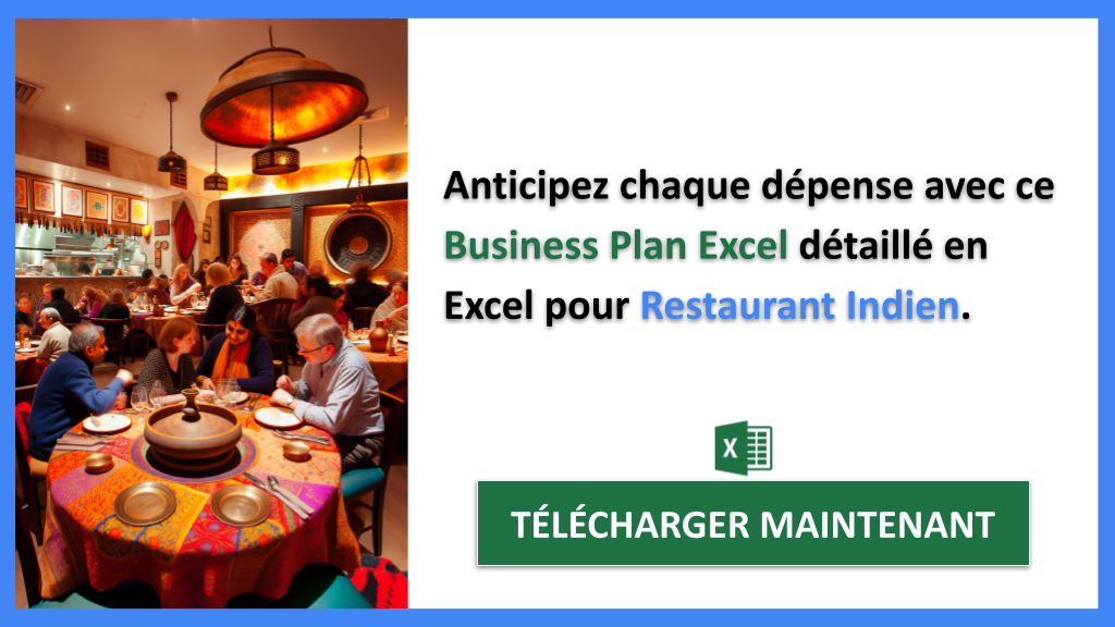 Exemple Business Plan pour Restaurant Indien - Restaurant Indien Plan financier Exemple- CTA2