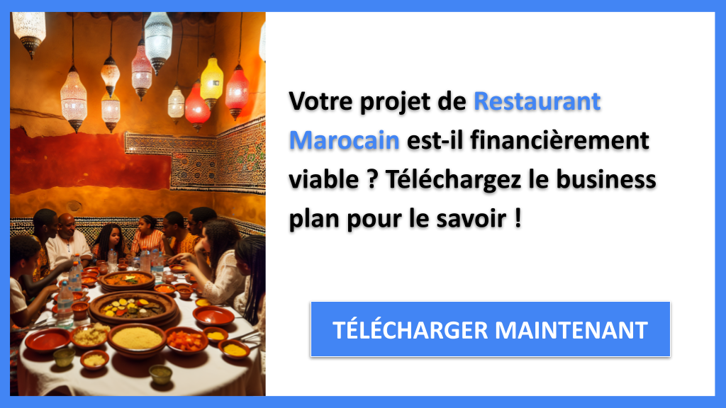 Plan financier pour restaurant marocain 6 Exemple Business Plan pour Restaurant Marocain - Restaurant Marocain Plan financier Exemple- CTA1