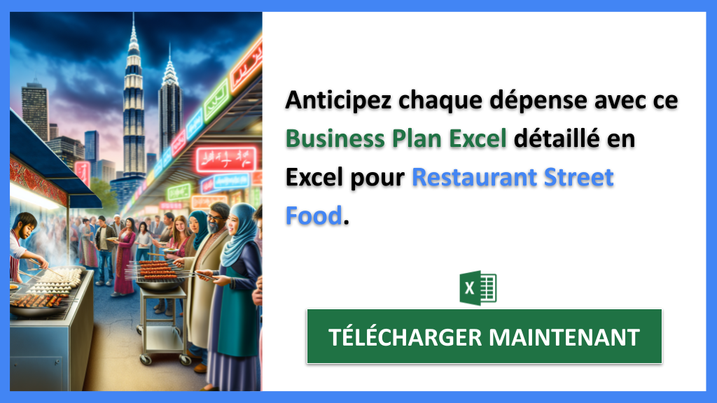 Plan financier pour restaurant street food 7 Exemple Business Plan pour Restaurant Street Food - Restaurant Street Food Plan financier Exemple- CTA2