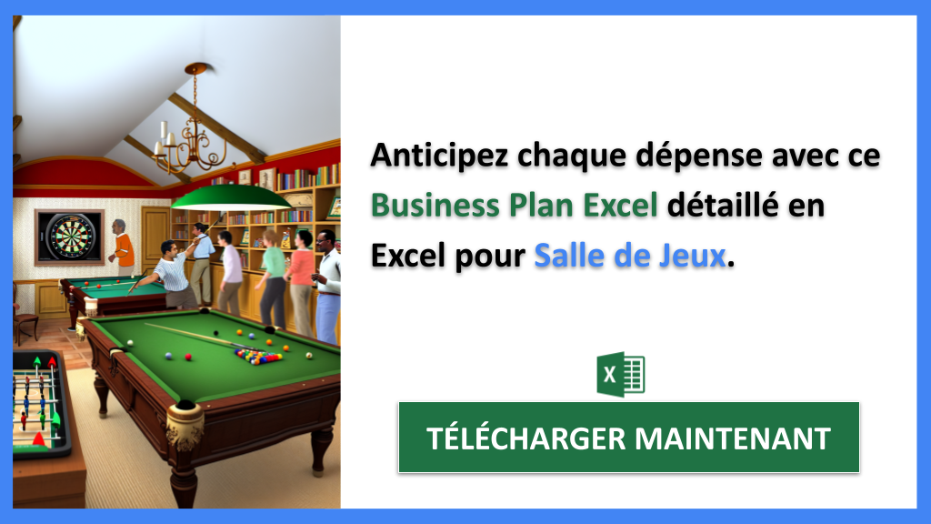 Exemple Business Plan pour Salle de Jeux - Salle de Jeux Plan financier Exemple- CTA2