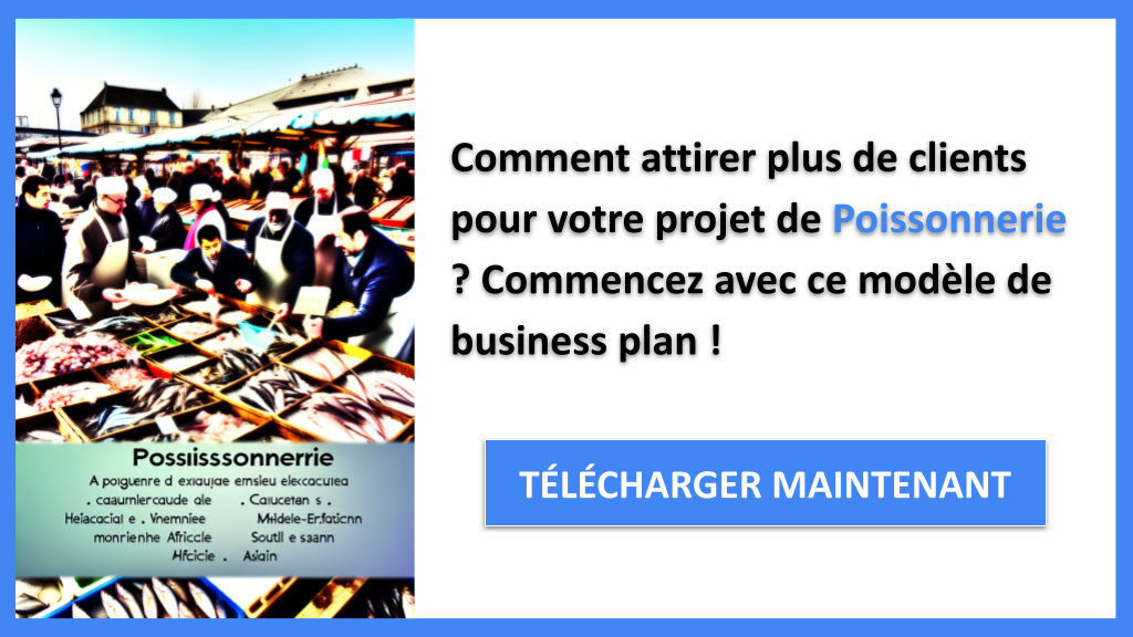 Exemple Business Plan pour Poissonnerie - Plan Marketing Poissonnerie- CTA1