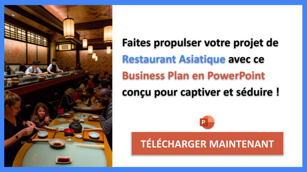 Exemple Business Plan pour Restaurant Asiatique - Plan Marketing Restaurant Asiatique- CTA3