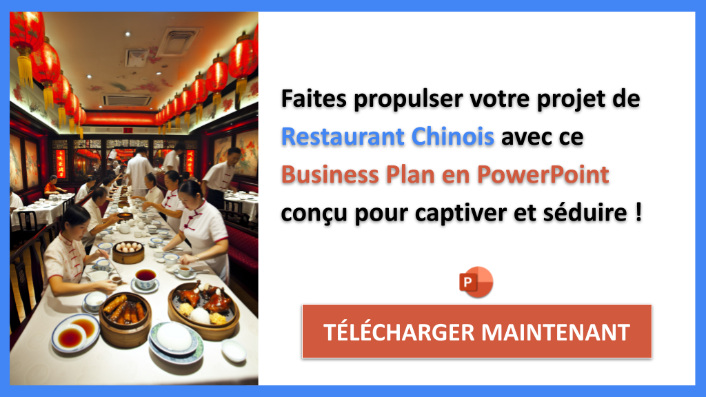Exemple Business Plan pour Restaurant Chinois - Plan Marketing Restaurant Chinois- CTA3