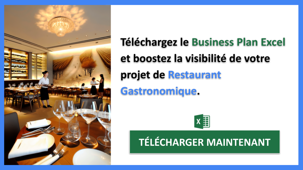 Exemple Business Plan pour Restaurant Gastronomique - Plan Marketing Restaurant Gastronomique- CTA2