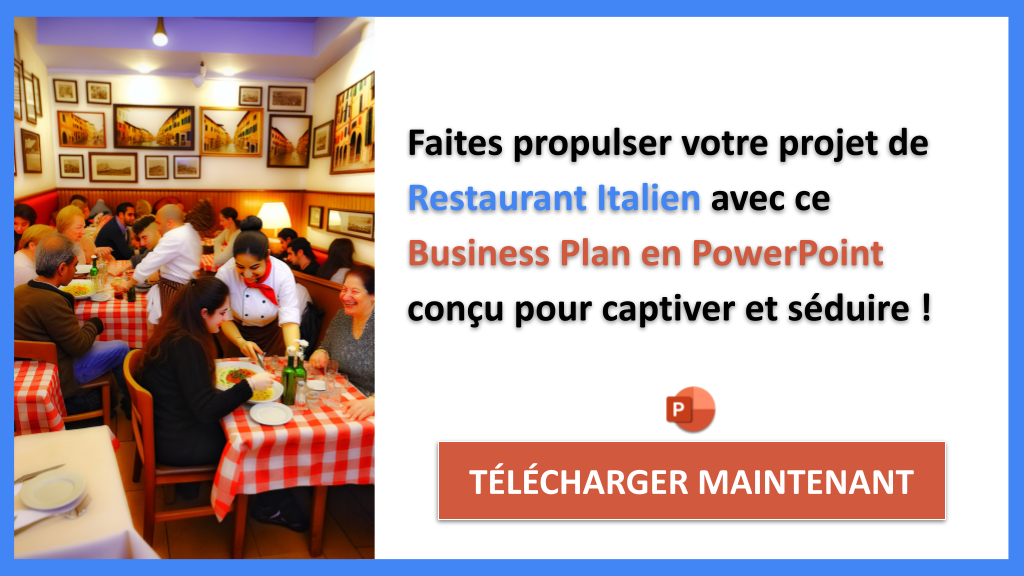 Exemple Business Plan pour Restaurant Italien - Plan Marketing Restaurant Italien- CTA3