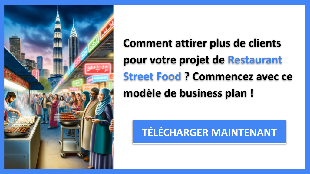 Exemple Business Plan pour Restaurant Street Food - Plan Marketing Restaurant Street Food- CTA1