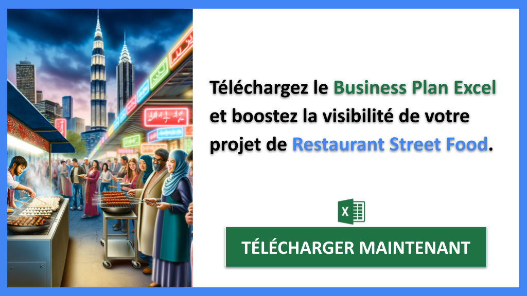 Exemple Business Plan pour Restaurant Street Food - Plan Marketing Restaurant Street Food- CTA2