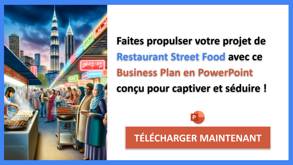 Exemple Business Plan pour Restaurant Street Food - Plan Marketing Restaurant Street Food- CTA3