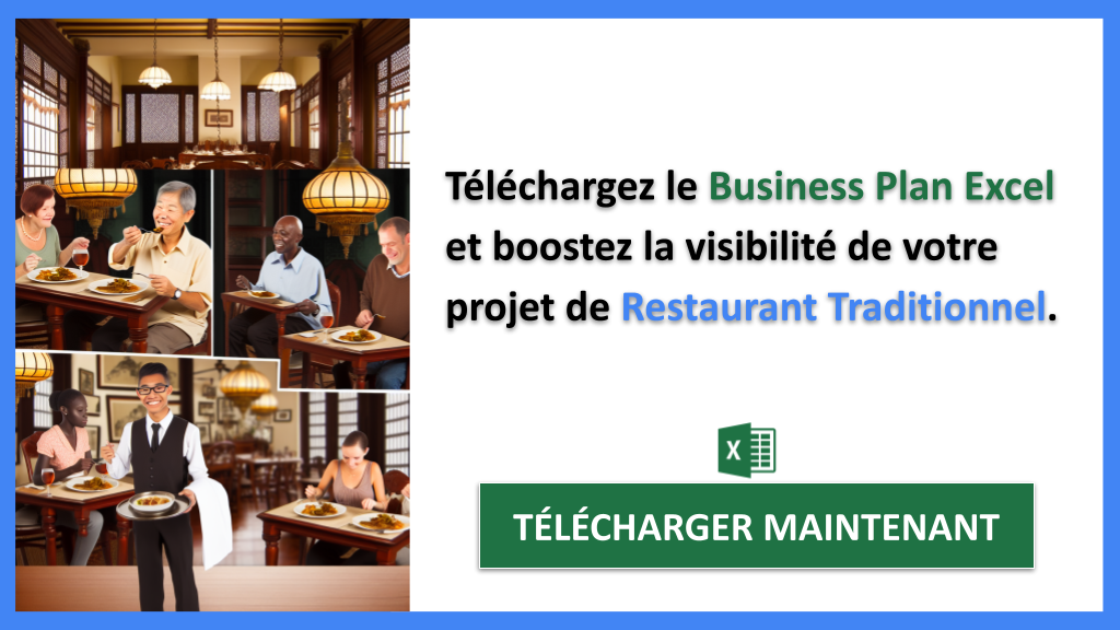 Exemple Business Plan pour Restaurant Traditionnel - Plan Marketing Restaurant Traditionnel- CTA2