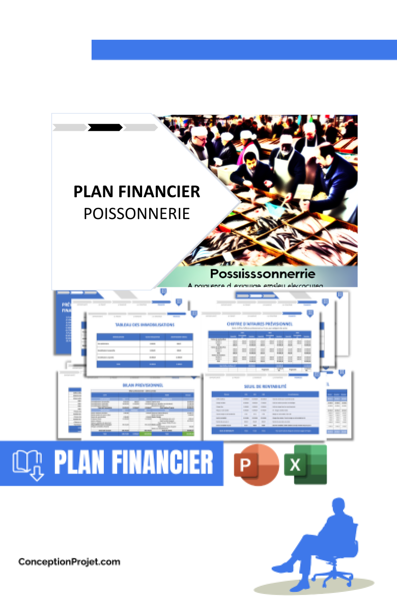 Plan financier pour Poissonnerie - Plan Marketing Poissonnerie