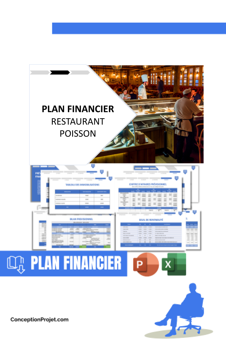 Plan financier pour Restaurant Poisson - Restaurant Poisson Guide de Création