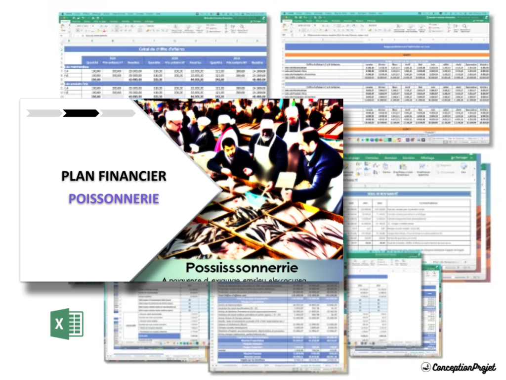 Poissonnerie Plan financier Exemple Cover