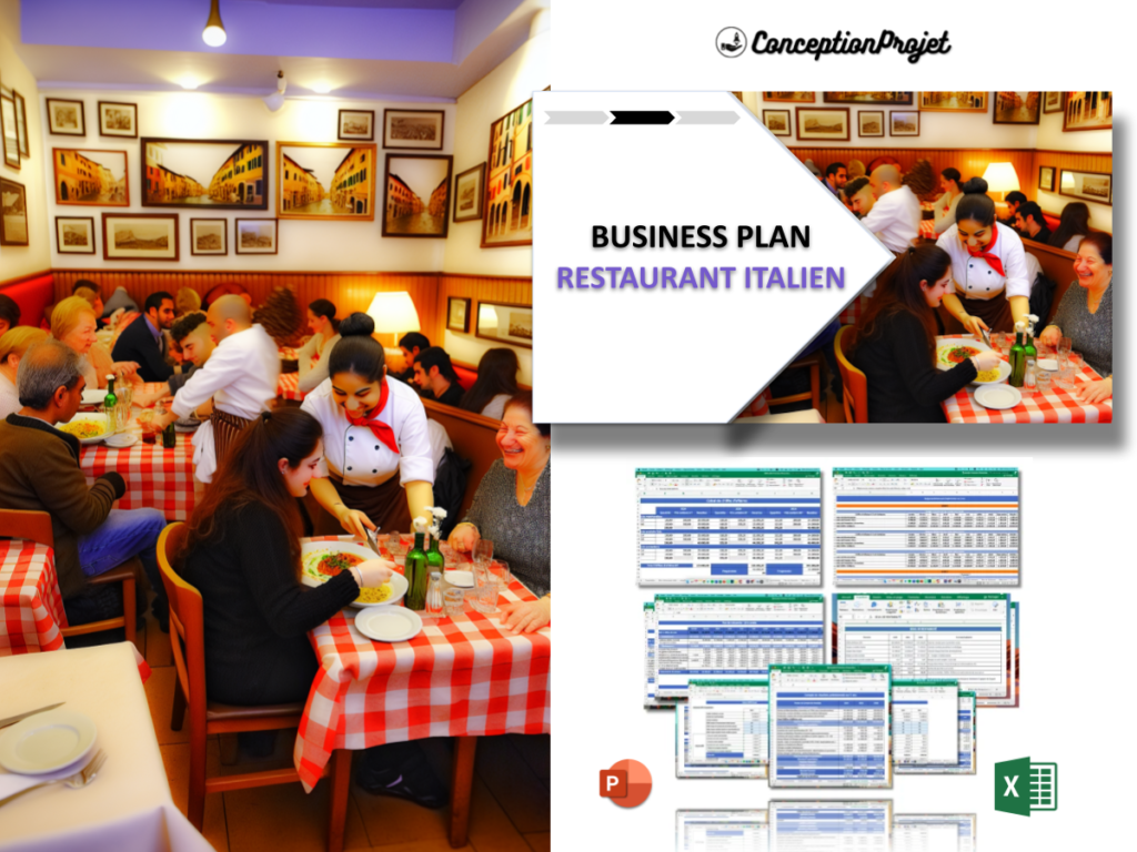 Restaurant Italien Business Plan Exemple Cover