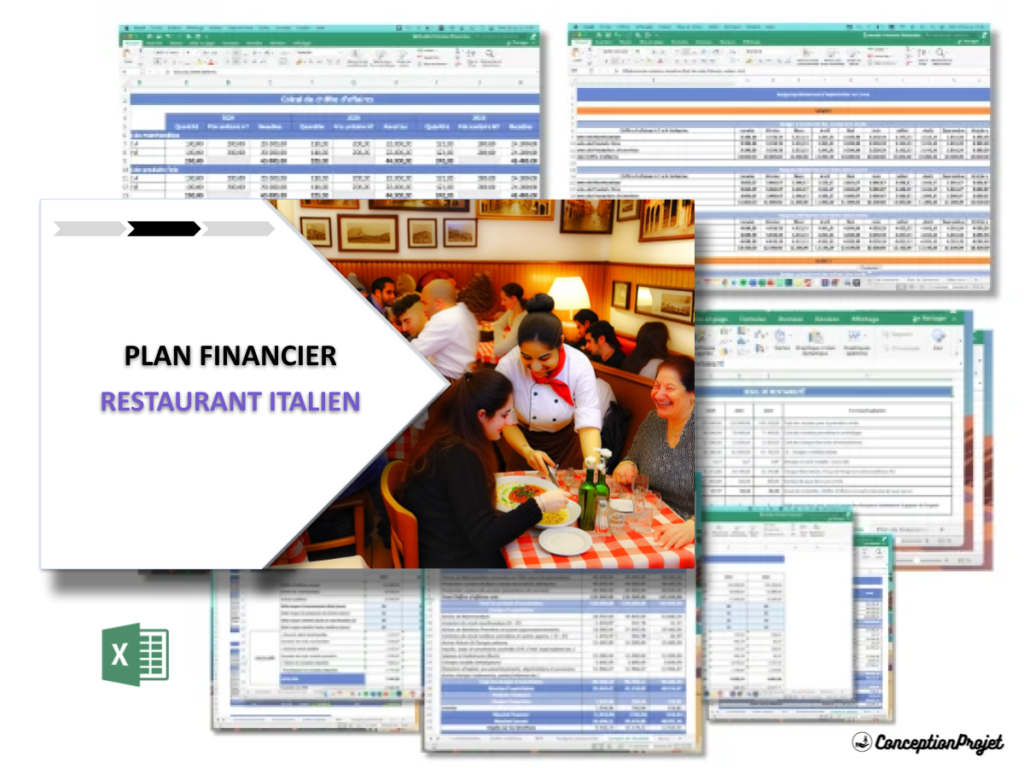 Restaurant Italien Plan financier Exemple Cover