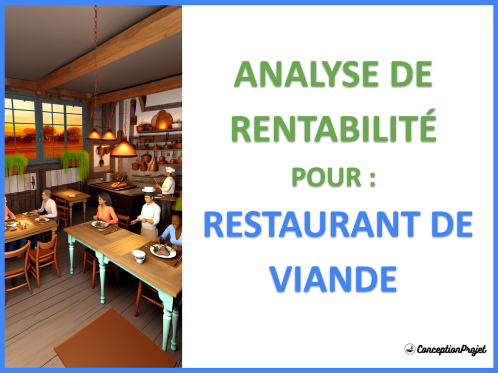 Restaurant de Viande Revenus Rentabilite Cover