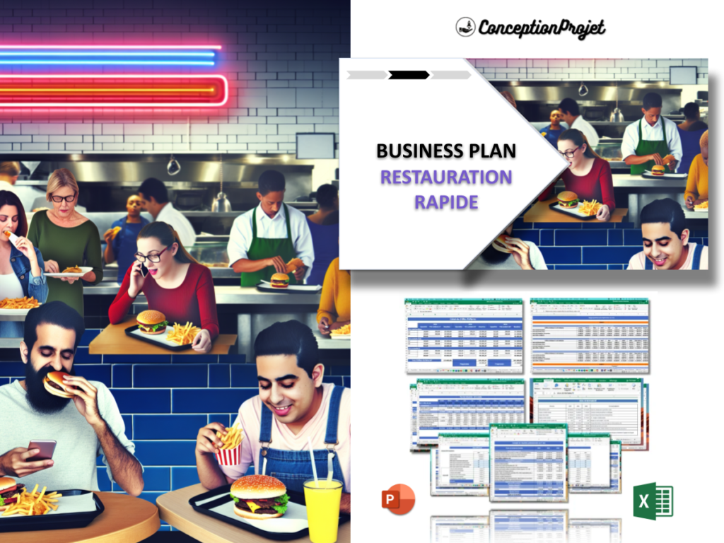 Restauration Rapide Business Plan Exemple Cover