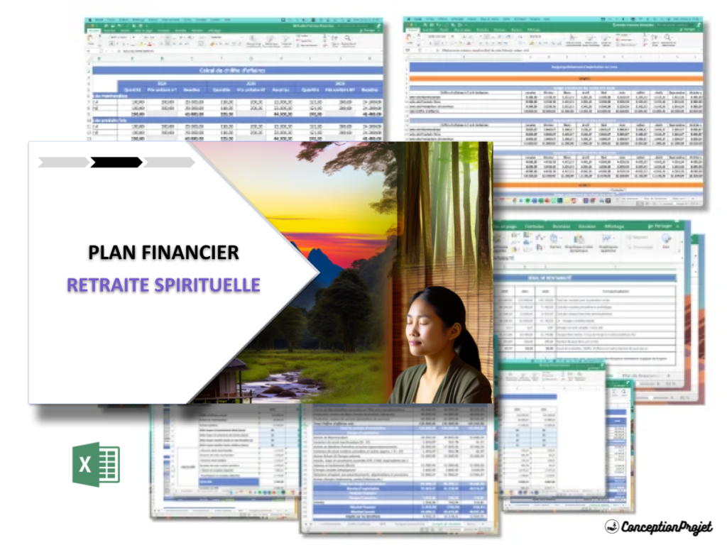 Retraite Spirituelle Plan financier Exemple Cover