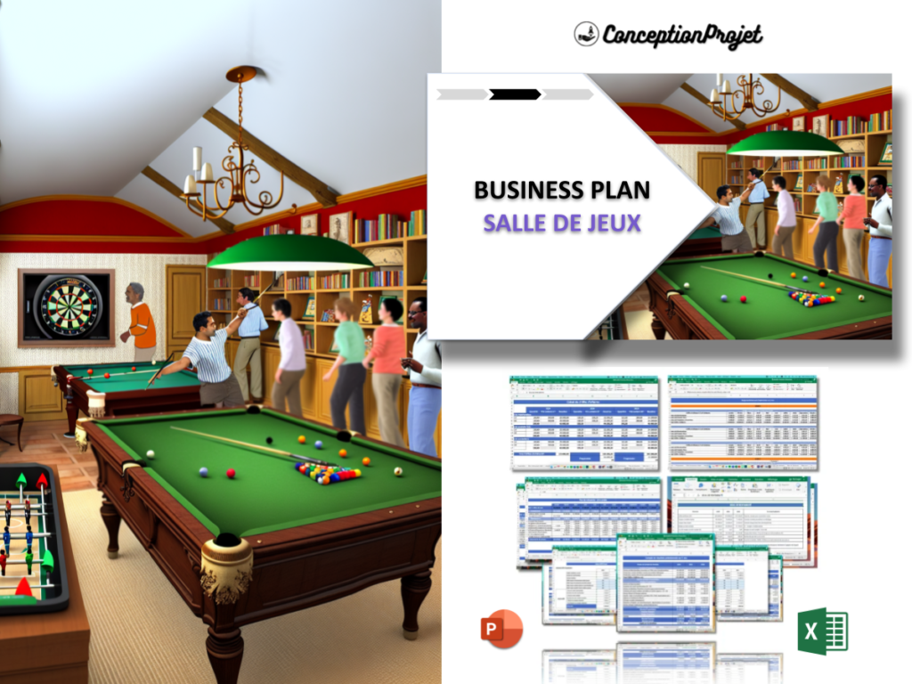 Salle de Jeux Business Plan Exemple Cover