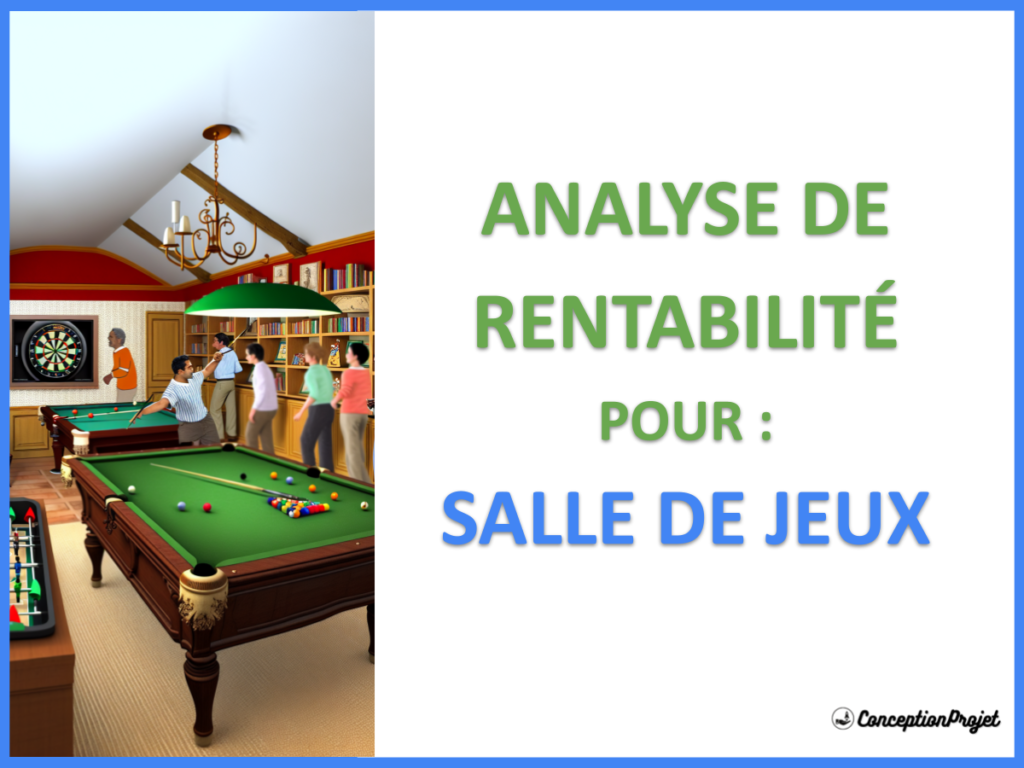 Salle de Jeux Revenus Rentabilite Cover