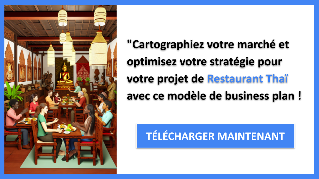 Exemple Business Plan pour Restaurant Thaï - Segments Clients Restaurant Thaï- CTA3