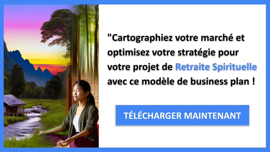 Exemple Business Plan pour Retraite Spirituelle - Segments Clients Retraite Spirituelle- CTA3