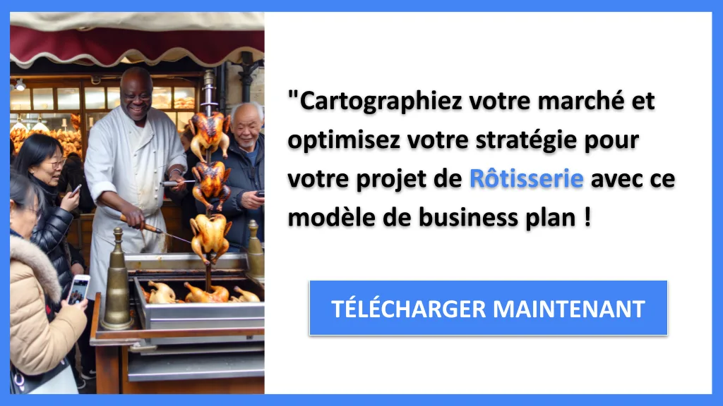 Exemple Business Plan pour Rôtisserie - Segments Clients Rôtisserie- CTA3