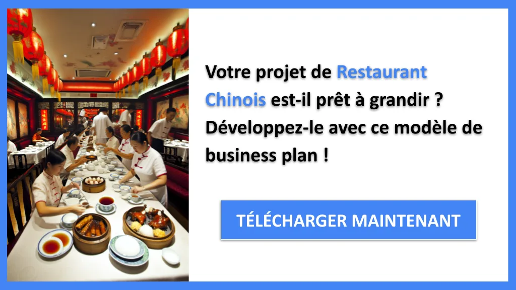 Stratégies de croissance restaurant chinois : 7 leviers 2026 6 Exemple Business Plan pour Restaurant Chinois - Stratégies de Croissance Restaurant Chinois- CTA1