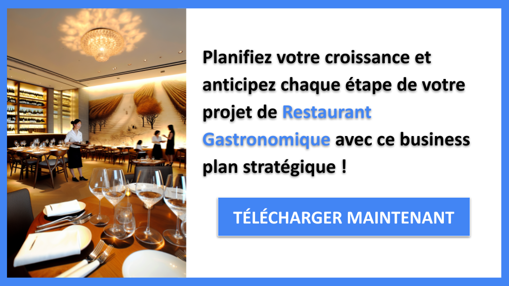 Exemple Business Plan pour Restaurant Gastronomique - Stratégies de Croissance Restaurant Gastronomique- CTA3