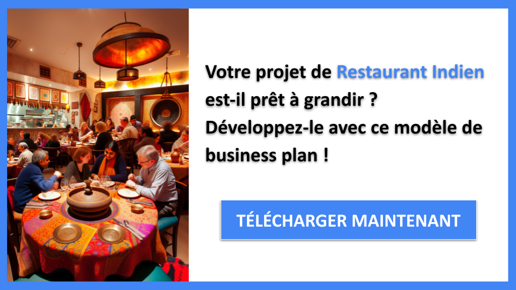 Exemple Business Plan pour Restaurant Indien - Stratégies de Croissance Restaurant Indien- CTA1