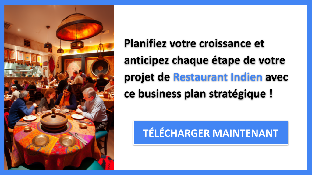 Exemple Business Plan pour Restaurant Indien - Stratégies de Croissance Restaurant Indien- CTA3
