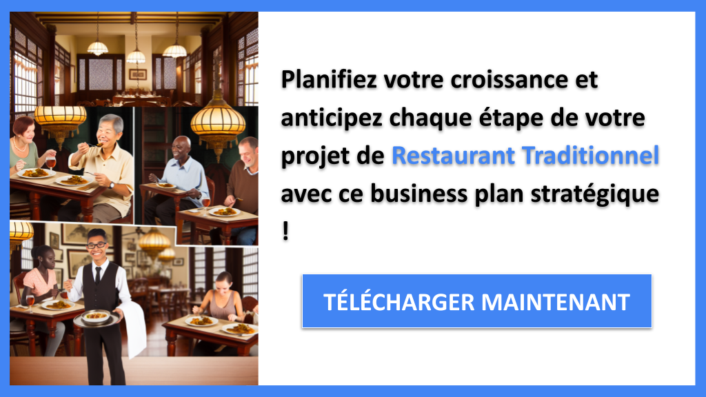 Exemple Business Plan pour Restaurant Traditionnel - Stratégies de Croissance Restaurant Traditionnel- CTA3