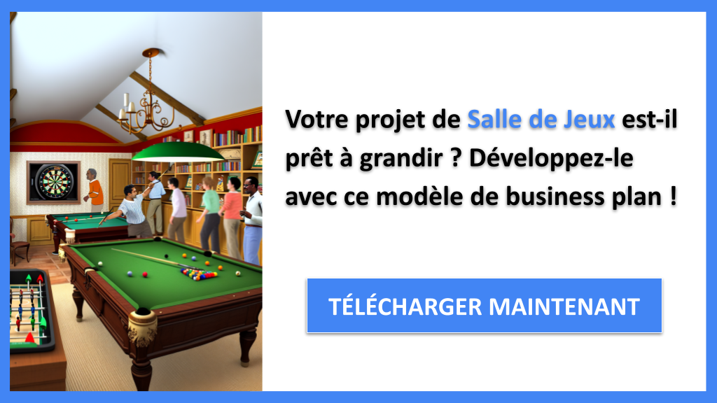 Exemple Business Plan pour Salle de Jeux - Stratégies de Croissance Salle de Jeux- CTA1