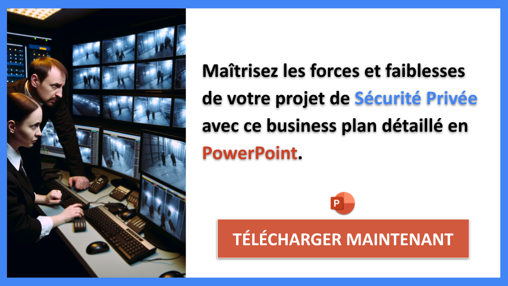 Exemple Business Plan pour Sécurité Privée - Analyse SWOT Sécurité Privée- CTA2