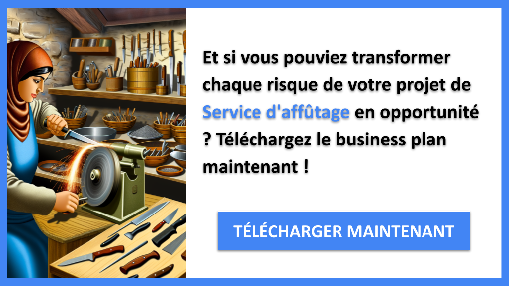 Exemple Business Plan pour Service d'affûtage - Analyse SWOT Service d'affûtage- CTA1
