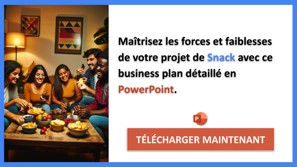 Exemple Business Plan pour Snack - Analyse SWOT Snack- CTA2
