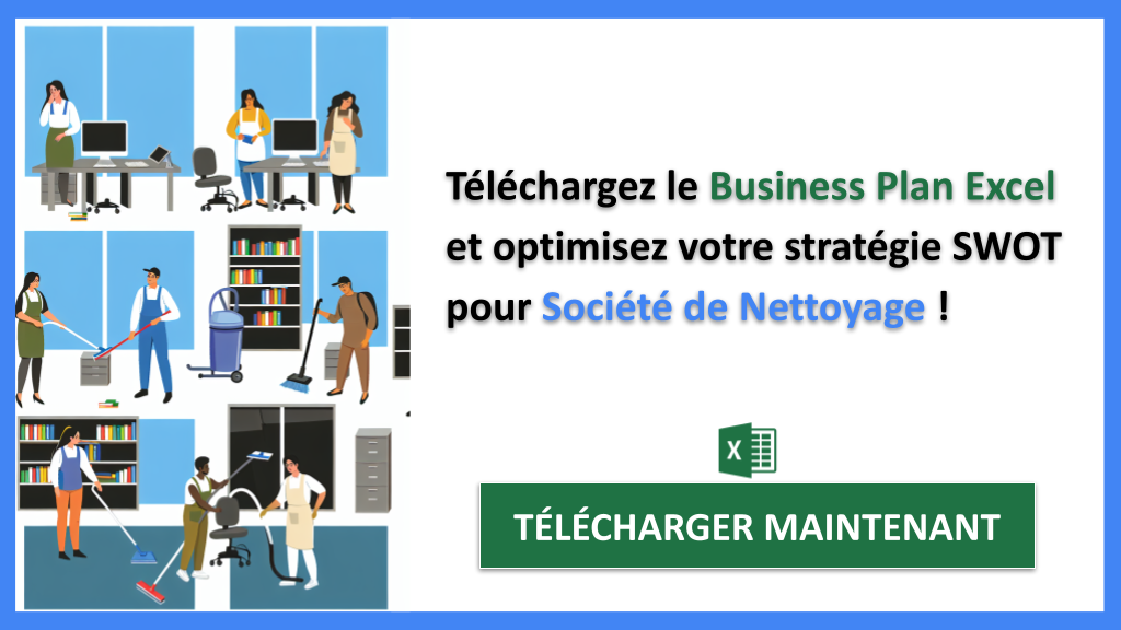 Exemple Business Plan pour Société de Nettoyage - Analyse SWOT Société de Nettoyage- CTA3