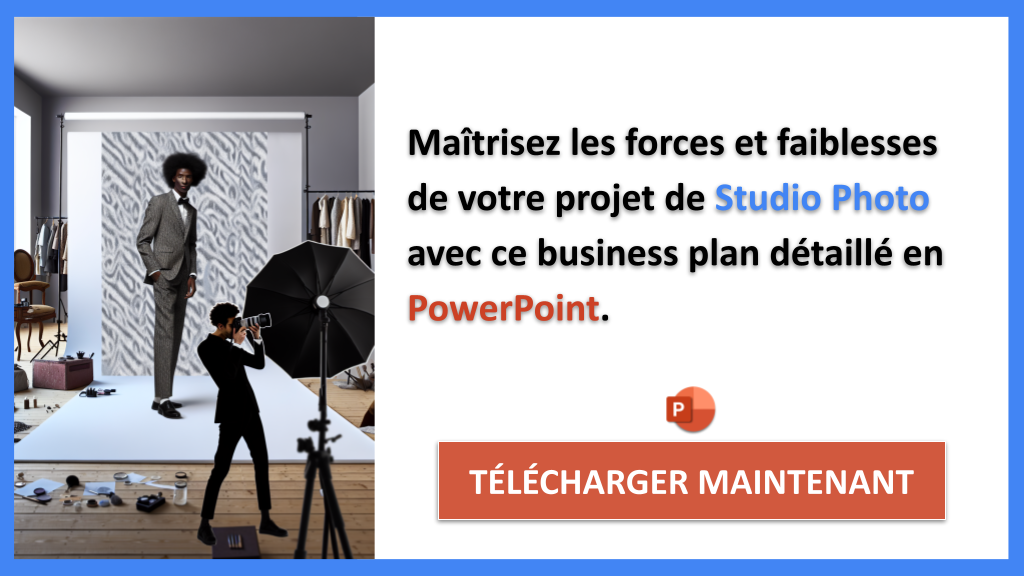 Exemple Business Plan pour Studio Photo - Analyse SWOT Studio Photo- CTA2
