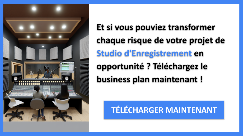 Exemple Business Plan pour Studio d'Enregistrement - Analyse SWOT Studio d'Enregistrement- CTA1