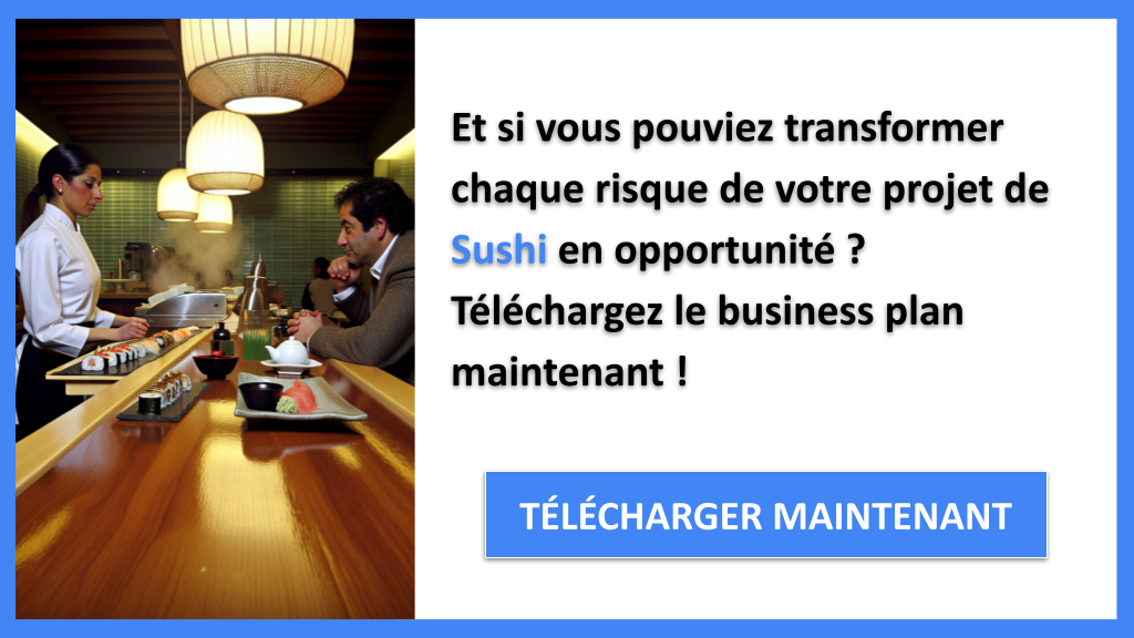 Exemple Business Plan pour Sushi - Analyse SWOT Sushi- CTA1