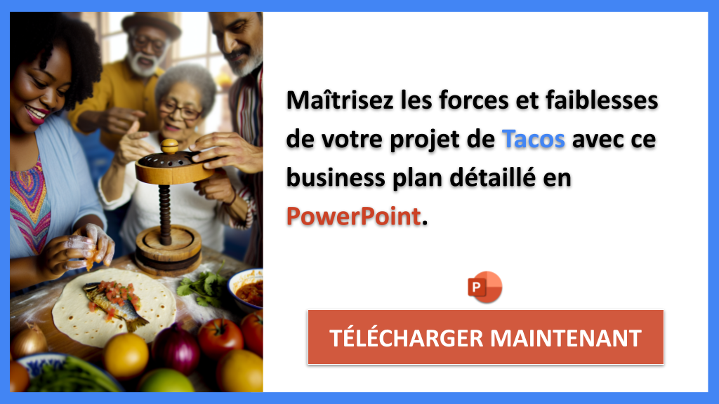 Exemple Business Plan pour Tacos - Analyse SWOT Tacos- CTA2