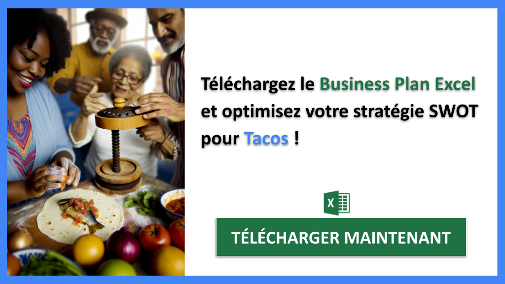 Exemple Business Plan pour Tacos - Analyse SWOT Tacos- CTA3