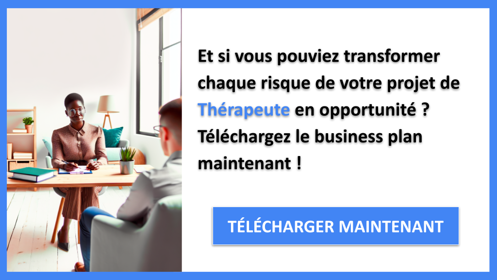 Exemple Business Plan pour Thérapeute - Analyse SWOT Thérapeute- CTA1