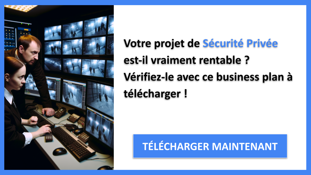 Exemple Business Plan pour Sécurité Privée - Sécurité Privée Revenus Rentabilité- CTA1