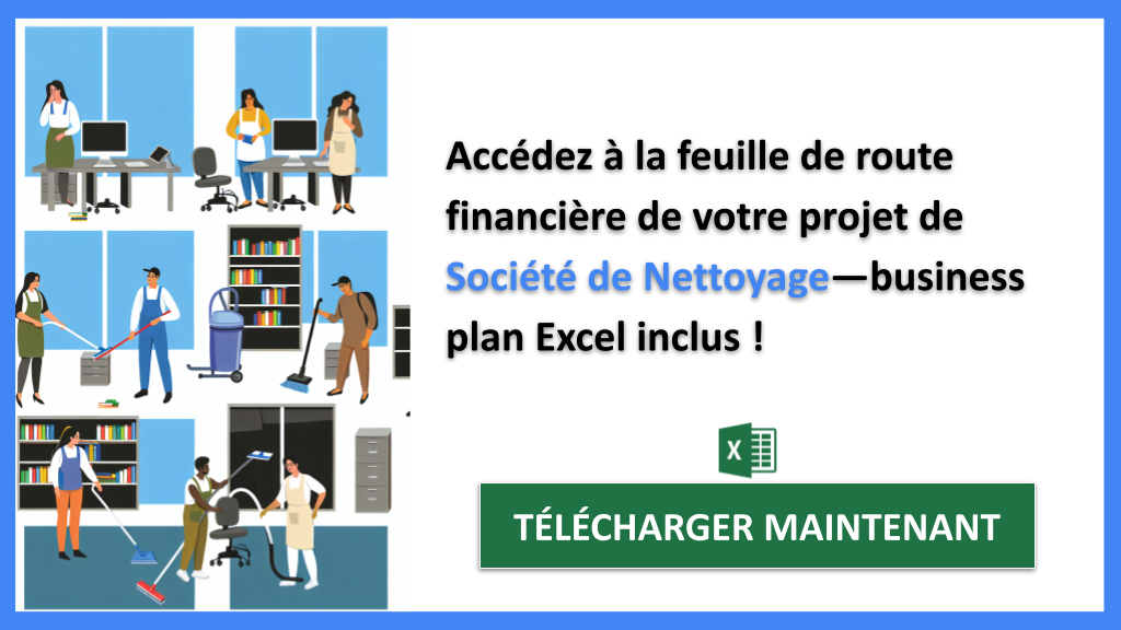 Exemple Business Plan pour Société de Nettoyage - Société de Nettoyage Revenus Rentabilité- CTA2