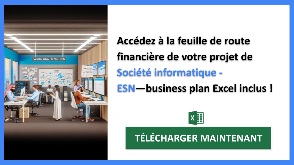 ESN : est-ce rentable et quels profits espérer ? 7 Exemple Business Plan pour Société informatique - ESN - Société informatique - ESN Revenus Rentabilité- CTA2