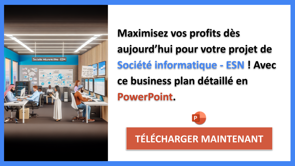 ESN : est-ce rentable et quels profits espérer ? 8 Exemple Business Plan pour Société informatique - ESN - Société informatique - ESN Revenus Rentabilité- CTA3